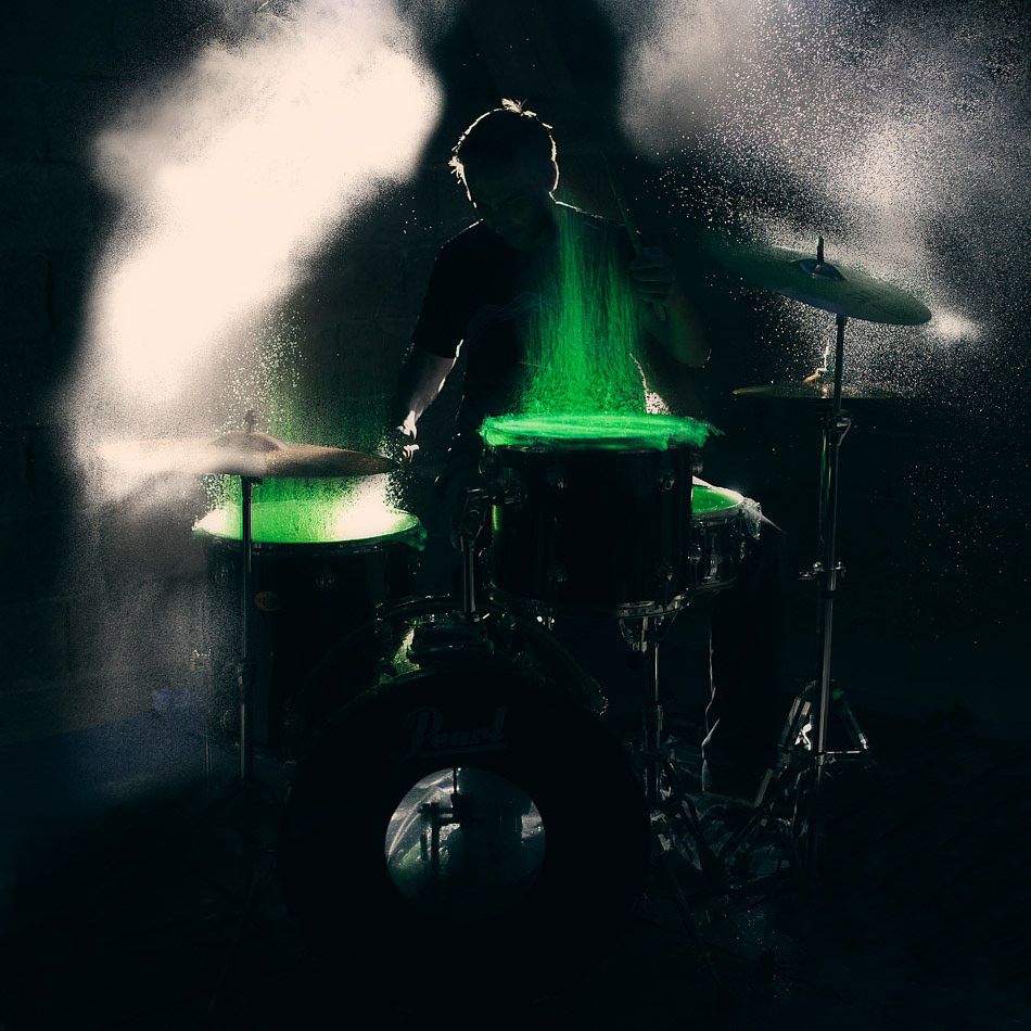 Promotional photos for my drummer Sascha