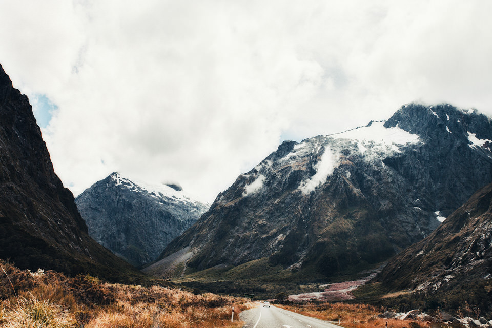 Traveling to Milford Sound